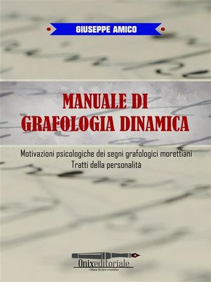 cover image of Manuale di Grafologia dinamica